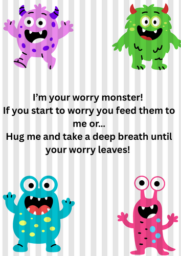 Worry Monster poster
