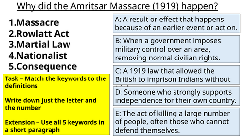 Why Did the Amritsar Massacre (1919) Happen? | KS3 History Lesson