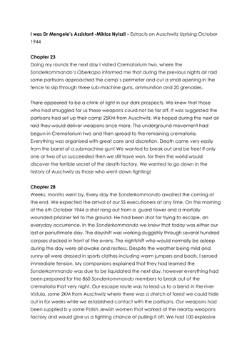 How Did Jewish People Resist in Concentration Camps? | KS3 History Lesson (Lesson 4 of 7)