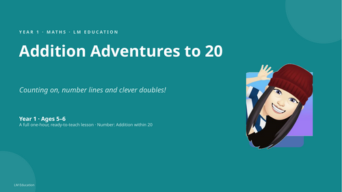 Addition Adventures to 20 | Year 1 Maths PowerPoint Lesson