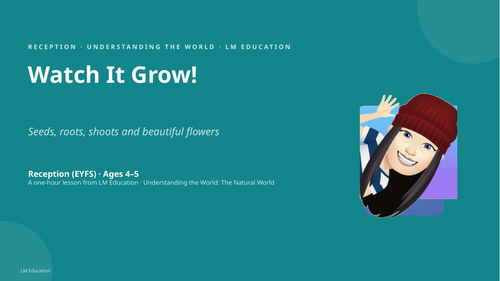 Watch It Grow! | Reception Understanding the World PowerPoint Lesson