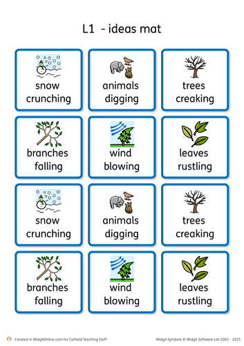 Over and Under the Snow (Wk1) - Reading lessons Y2
