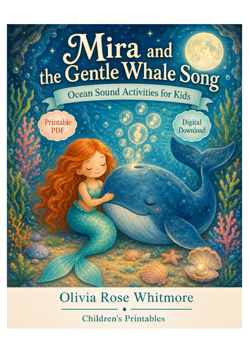 Ocean Sound Activities for Kids Printable