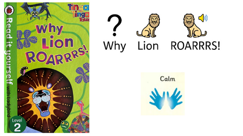 Why lion roars, Tinga tales
