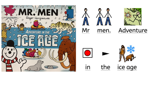 Mr Men Ice age