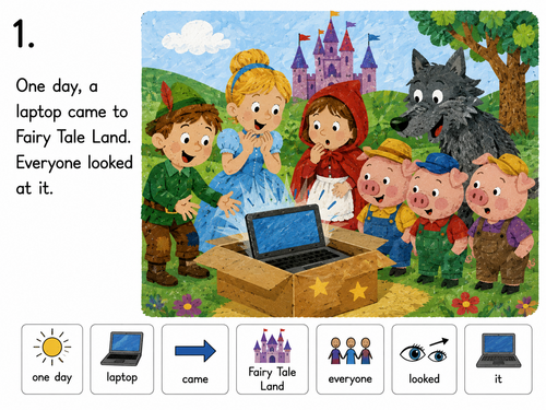 Once Upon a Time Online by David Bedford – Super Simplified Symbol-Supported