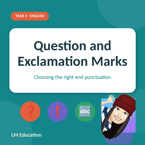Question and Exclamation Marks | Year 2 English PowerPoint Lesson