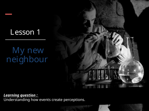 Frankenstein Drama Scheme of work