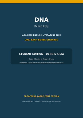 complete 50-page DNA study guide for the 2027 exam series onwards