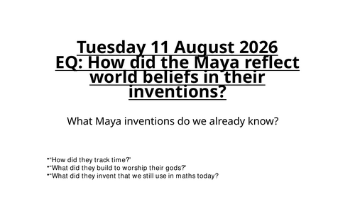 Ancient Maya Inventions | How Did Beliefs Influence Maya Innovations? | History Lesson