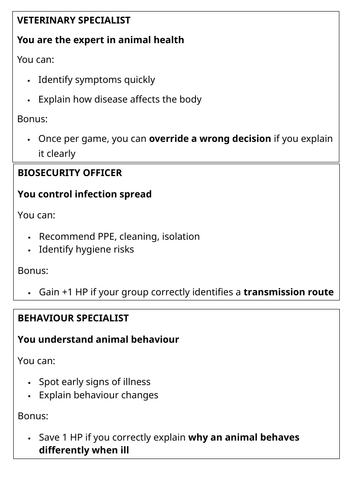 Contagion Campaign - Disease Outbreak & Biosecurity