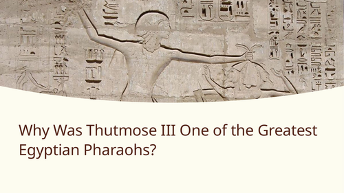 Thutmose III Slideshow Presentation