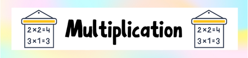 Maths Tray Labels