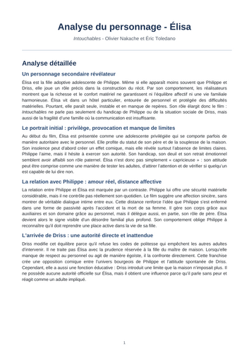 Intouchables – Complete A-Level French Study Guide and Workbook