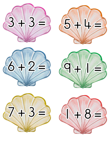 Shell Addition (Within 10)