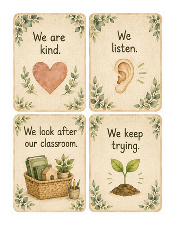 Class Rules EYFS Class charter