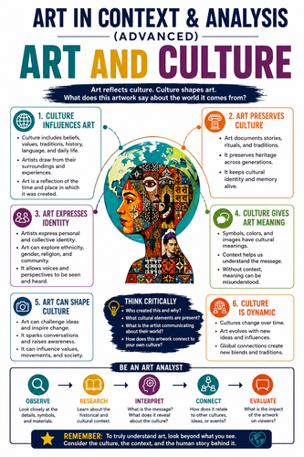 Art and Culture I Infographic
