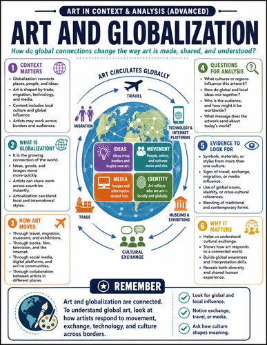 Art and Globalization I Infographic
