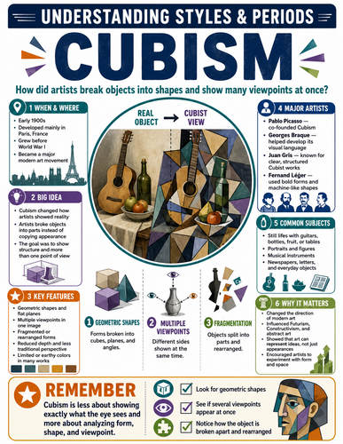 Cubism I Infographic