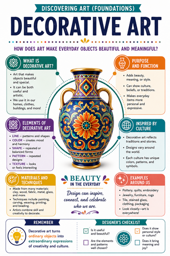 Decorative Art I Infographic