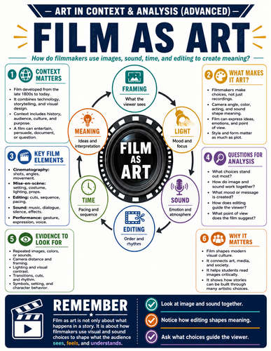 Film as Art I Infographic