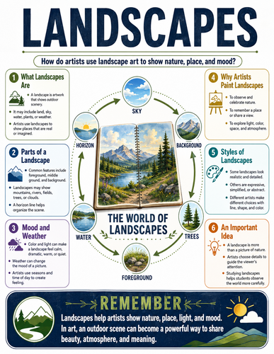 Landscapes I Infographic