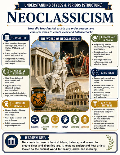 Neoclassicism I Infographic