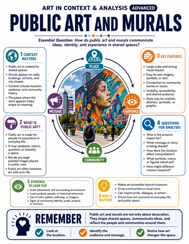 Public Art and Murals I Infographic