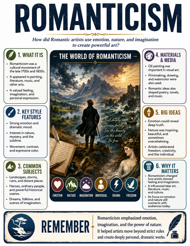 Romanticism I Infographic