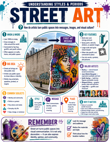 Street Art I Infographic