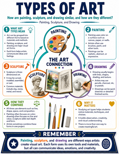 Types of Art I Infographic