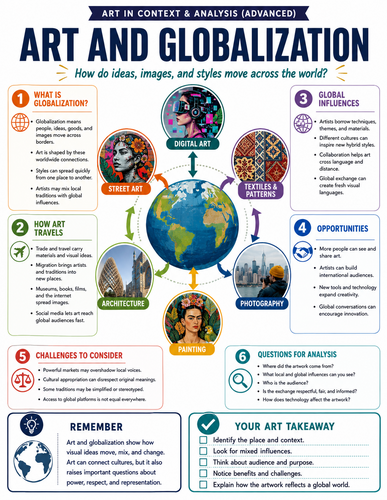 Art and Globalization I Infographic