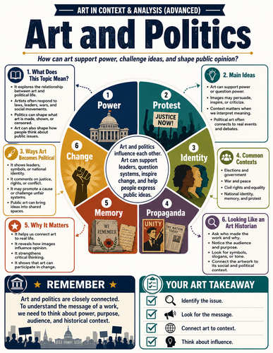 Art and Politics I Infographic
