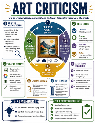 Art Criticism I Infographic