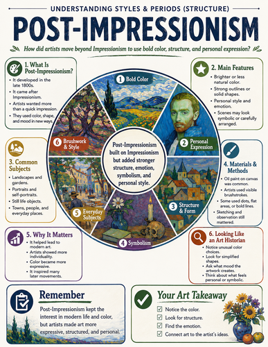 Post-Impressionism I Infographic