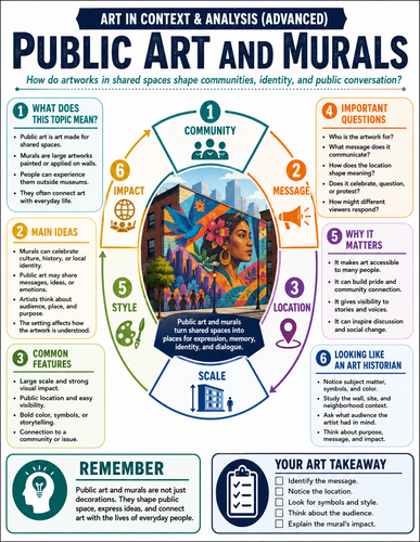 Public Art and Murals I Infographic
