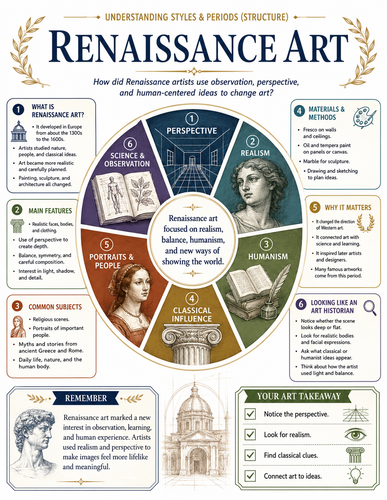 Renaissance Art I Infographic