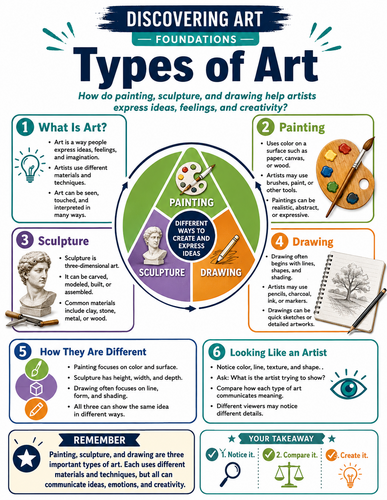 Types of Art I Infographic
