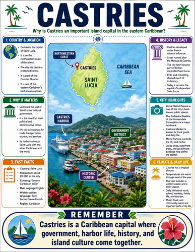 Countries I Capital City I Infographic