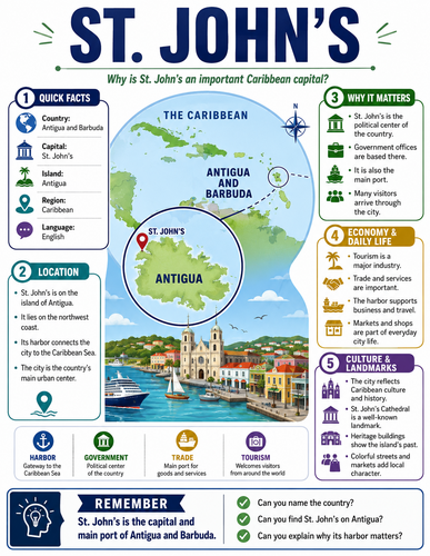 St. John's I Capital City I Infographic