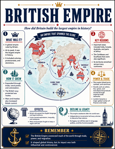 British Empire I Infographic