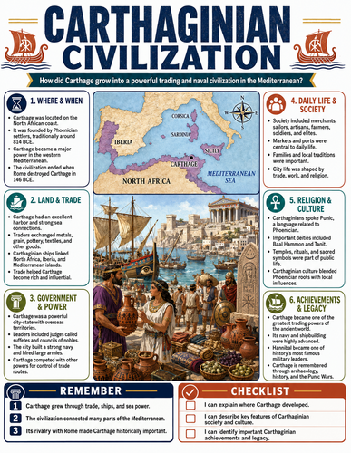 Carthaginian Civilization I Infographic