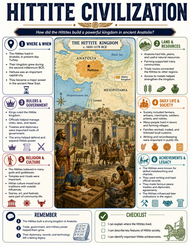 Hittite Civilization I Infographic