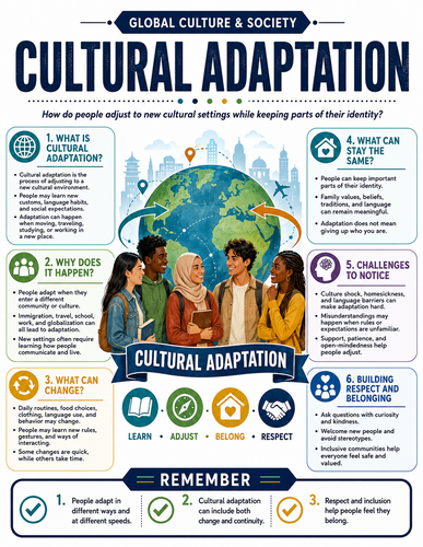 Cultural Adaptation I Infographic