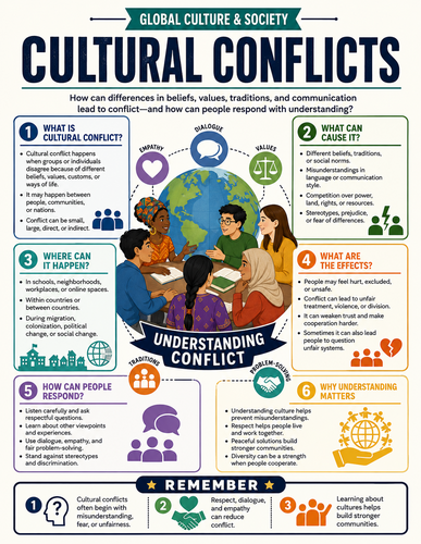Cultural Conflicts I Infographic