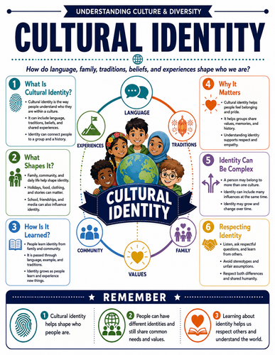 Cultural Identity I Infographic