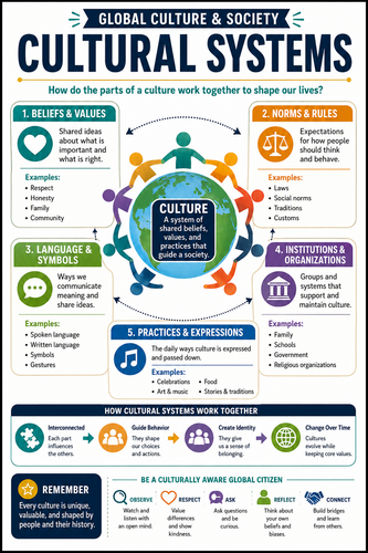 Cultural Systems I Infographic