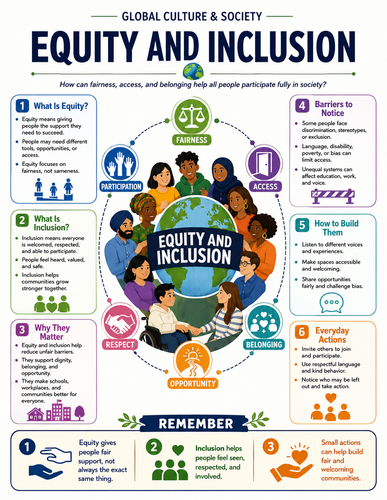 Equity and Inclusion I Infographic
