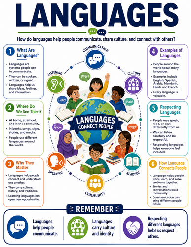 Languages I Infographic