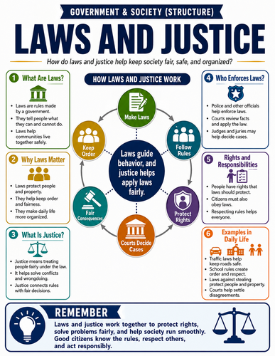 Laws and Justice I Infographic